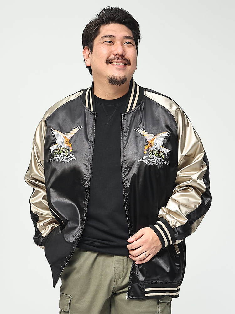 大きいサイズ メンズ B＆T CLUB (ビーアンドティークラブ) 刺繍