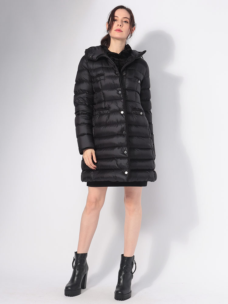 MONCLER (モンクレール) フーディット ロング ダウン コート Hirma