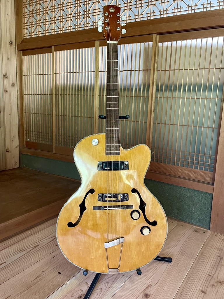 TEISCO MODEL13 アーチトップフルアコ シェラックリフィニッシュ