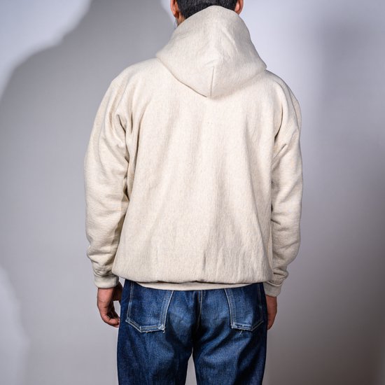 フルZIP パーカー オートミール ZIP Hoodie Oatmeal – BONCOURA