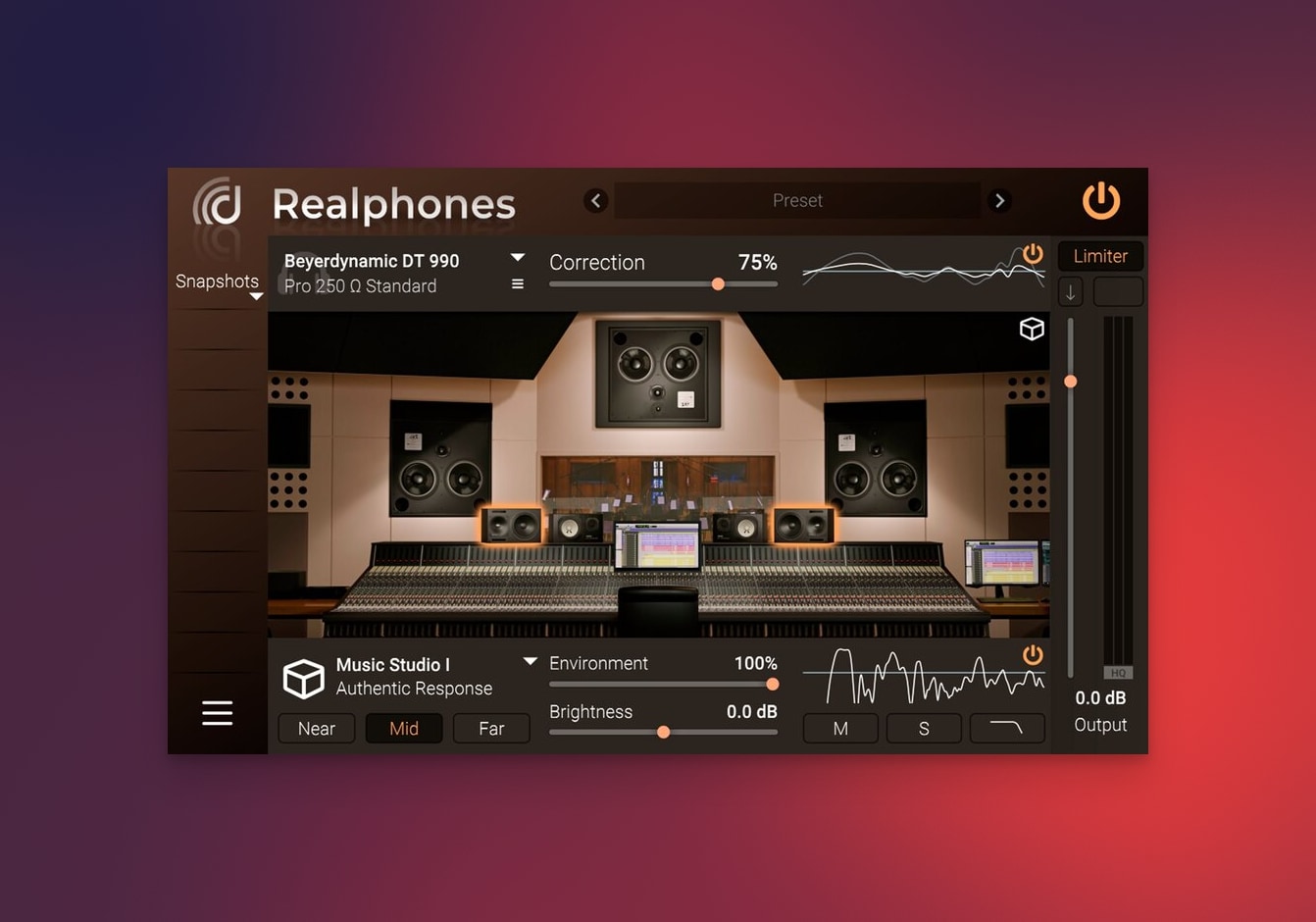 dSONIQ『Realphones 2』プロフェッショナルな音響環境をヘッドフォンで
