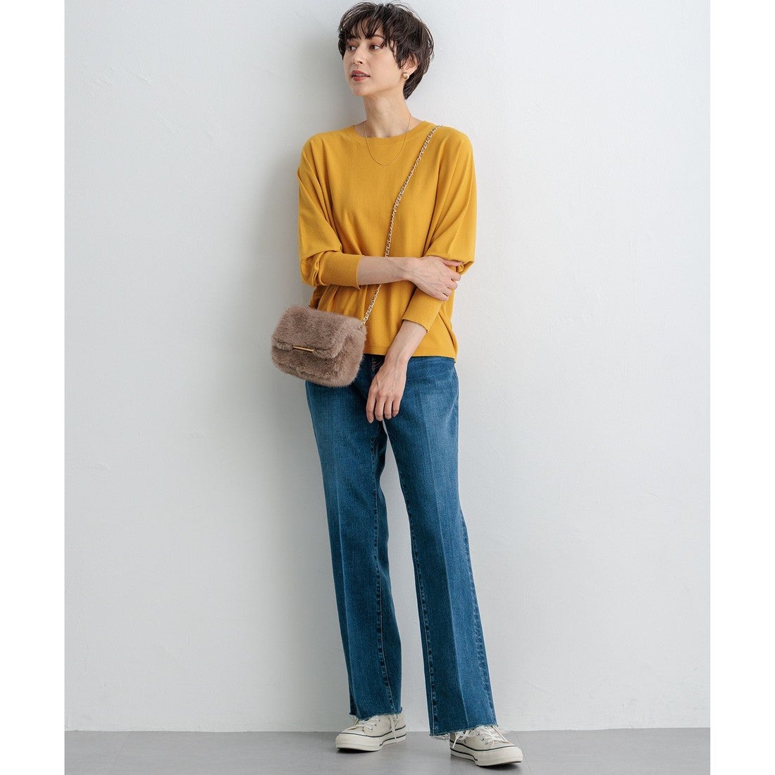 23区（大きいサイズ） 【洗える】ヴィスコースストレッチ ドルマン