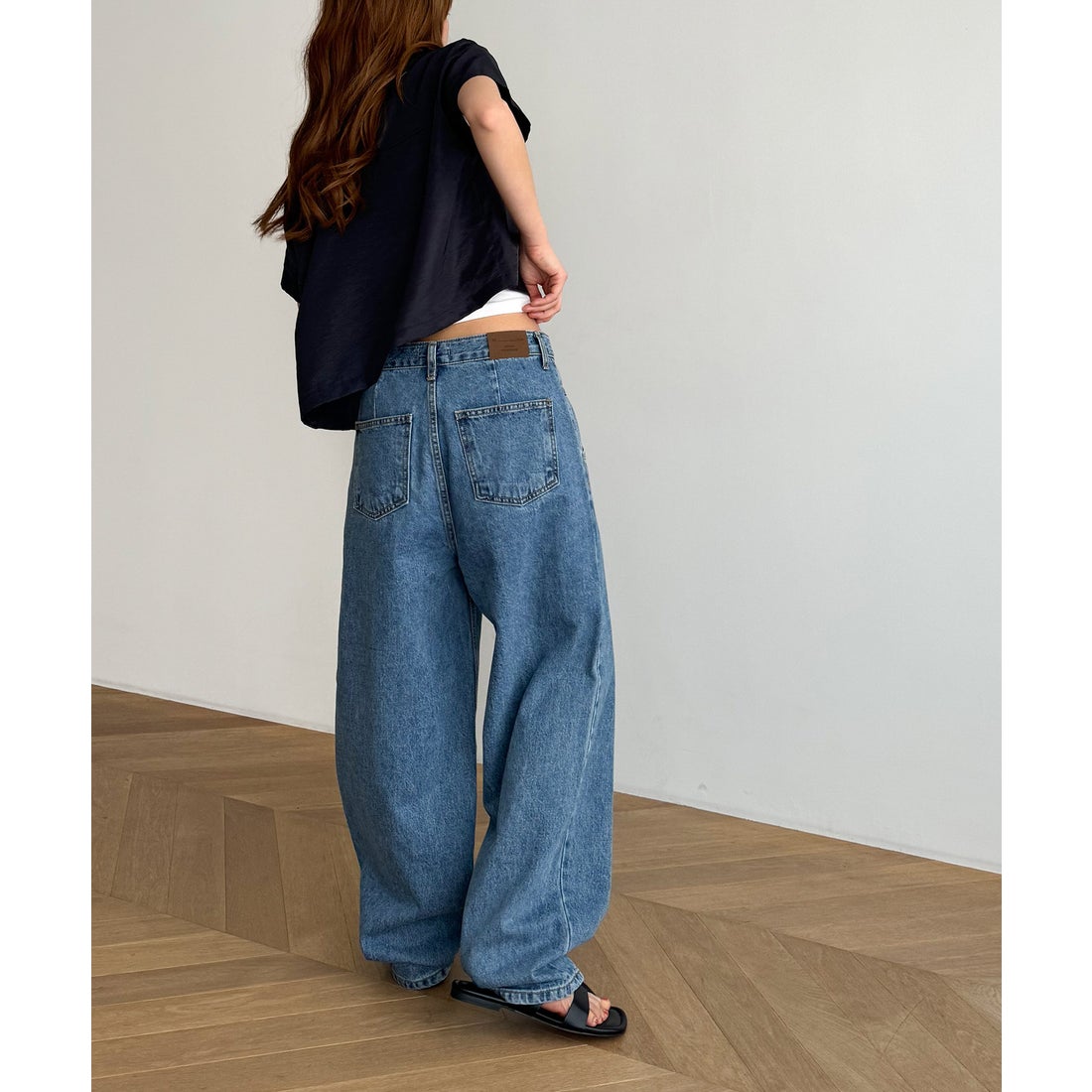 キャナルジーン CANAL JEAN El mar ヨークデニムパンツ （インディゴ