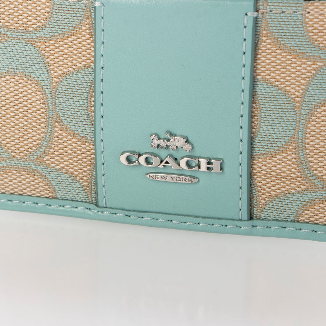 コーチ COACH カードケース （グリーン） -waja bazar - 海外