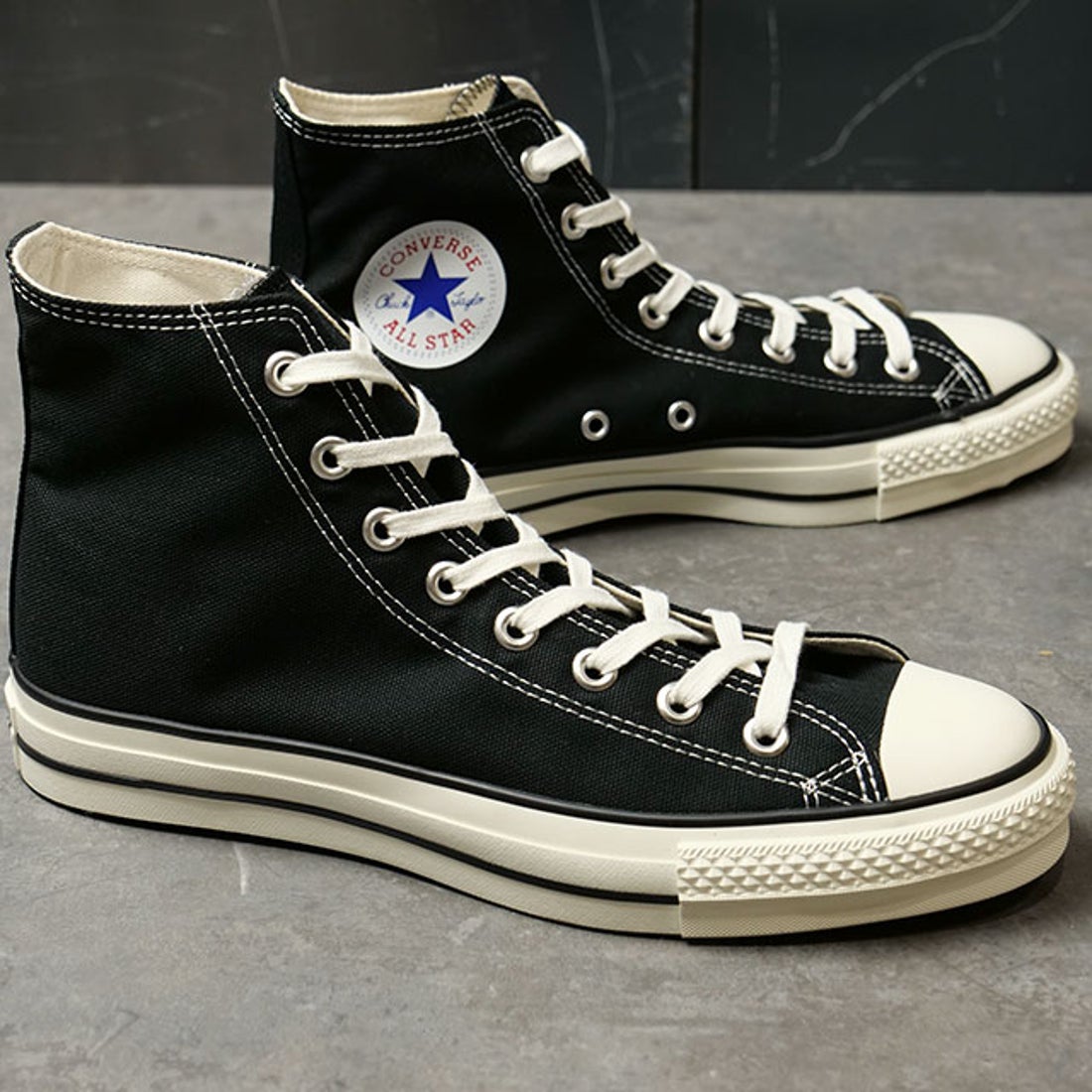 コンバース CONVERSE CANVAS ALL STAR J HI ブラック [32067961