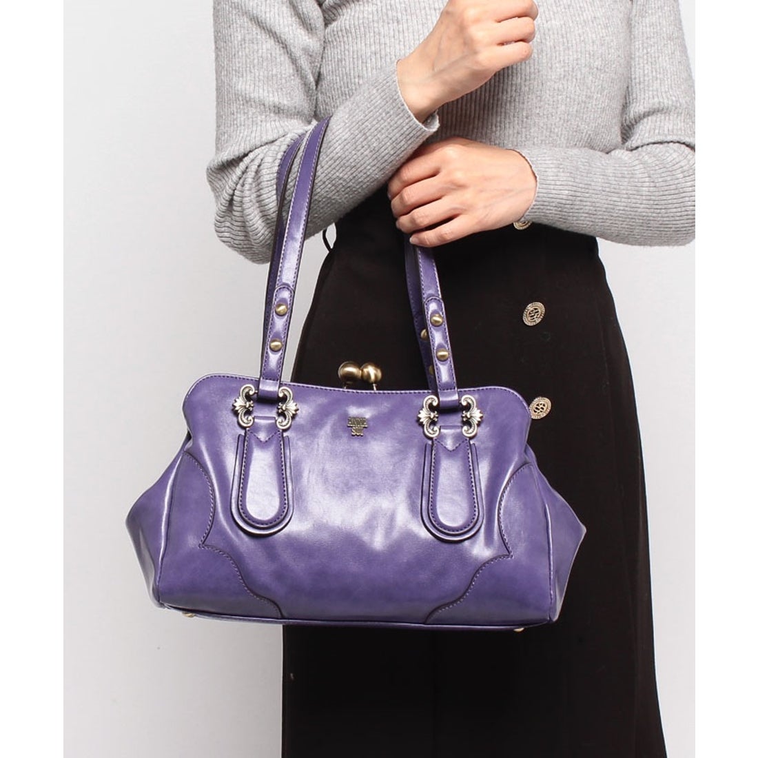 ANNA SUI ディディオン トートバッグ ブラック -人気ブランドのバッグ