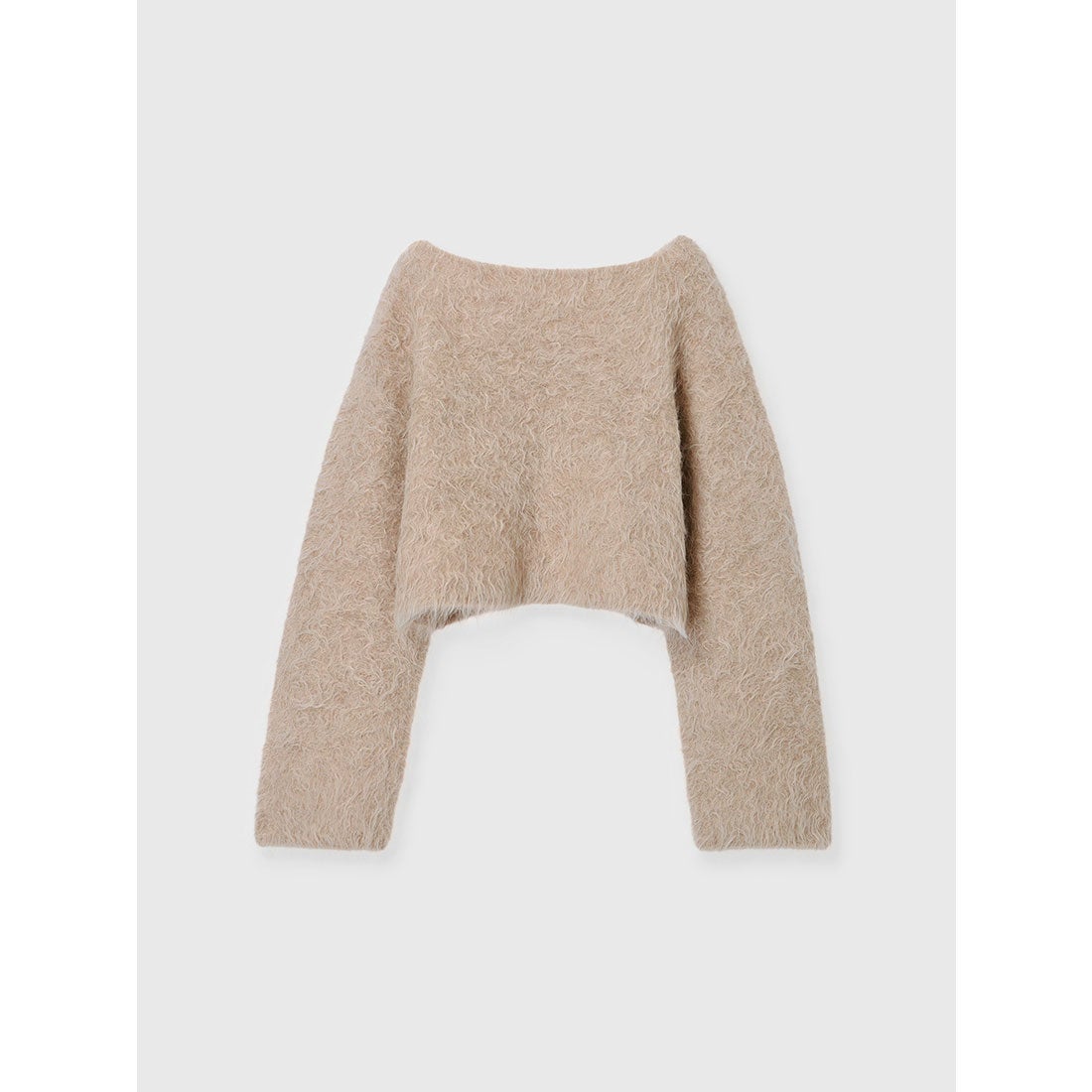 アニュアンス anuans *スーリーアルパカショートニットプルオーバー