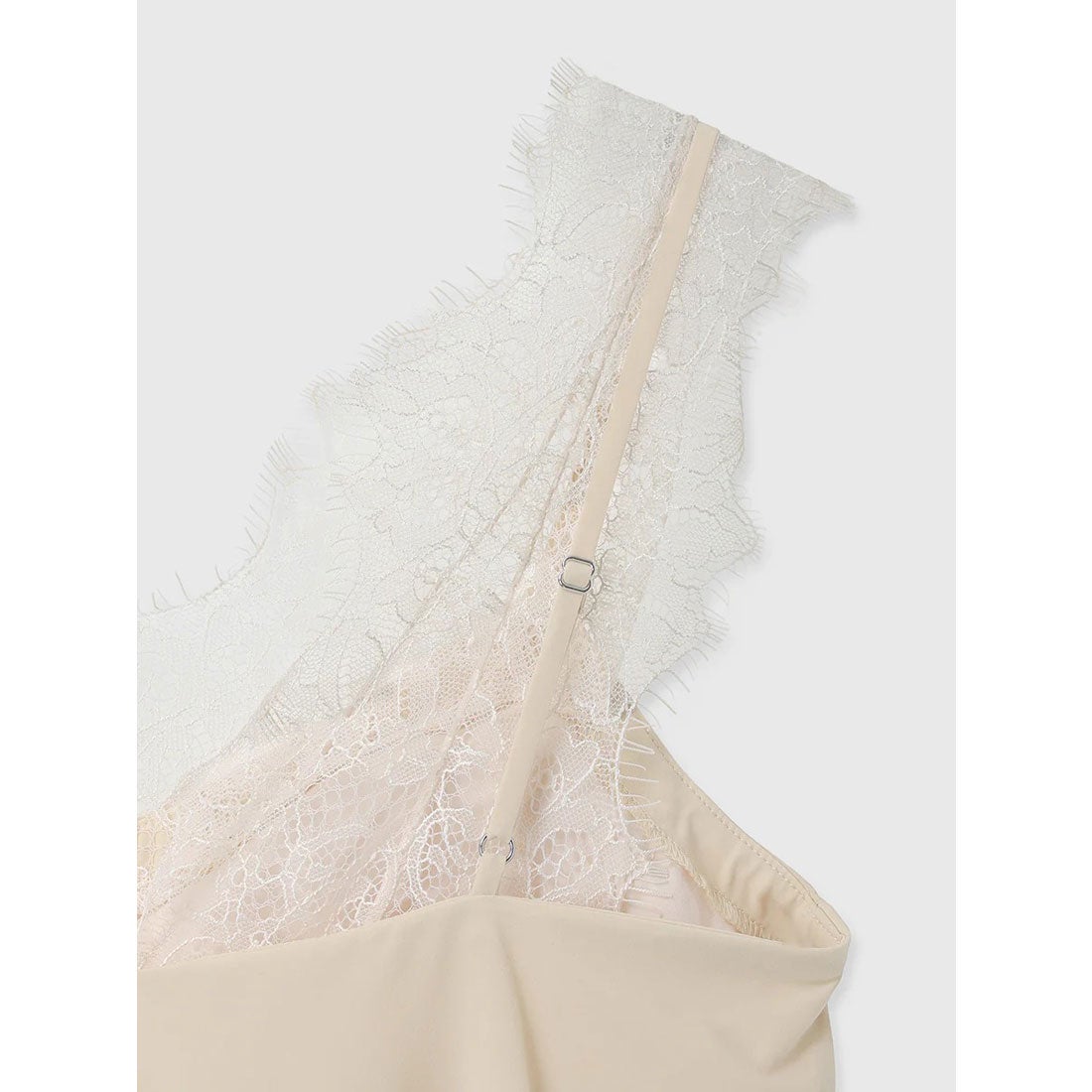 アニュアンス anuans レーストリムカップインキャミソール （IVORY