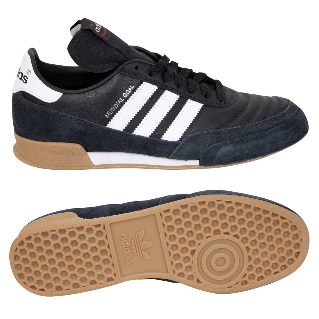 adidas アディダス ムンディアルゴール(ブラック×ホワイト) 019310