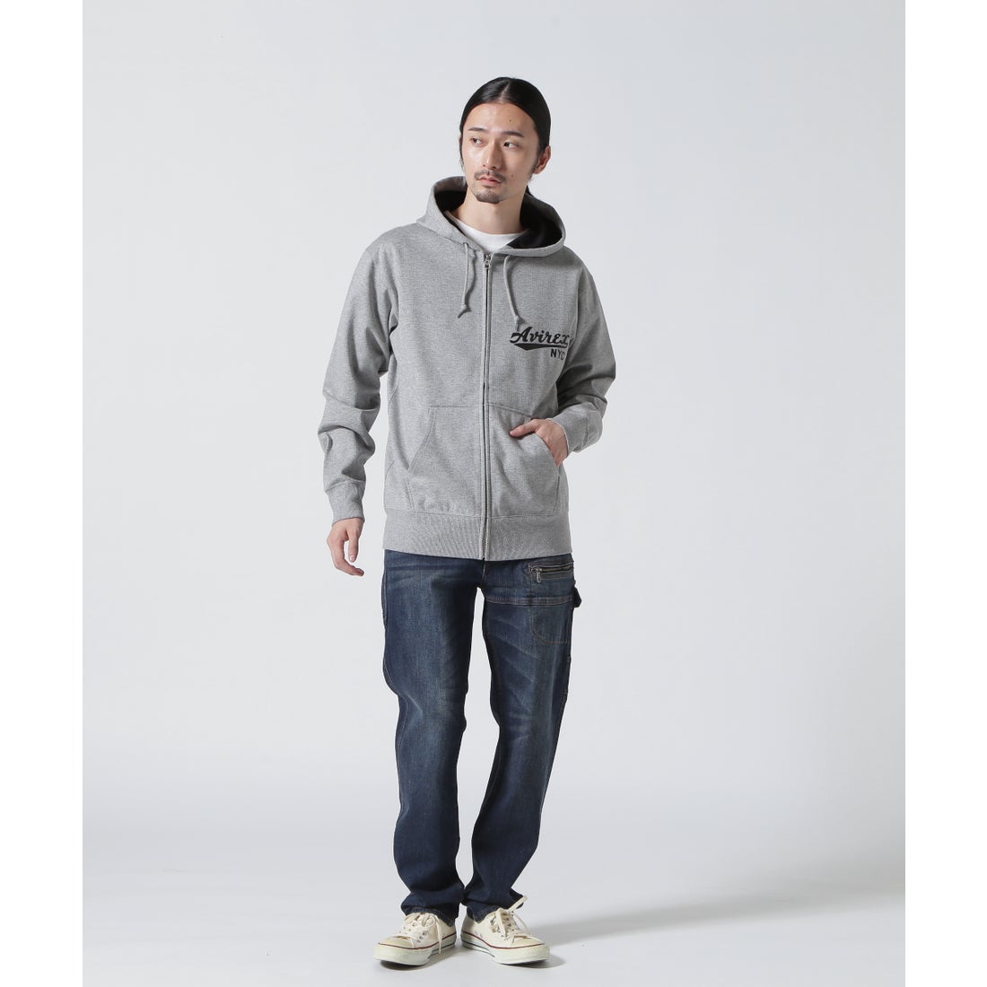 アヴィレックス AVIREX 《WEB&DEPOT限定》BONDING ZIP PARKA