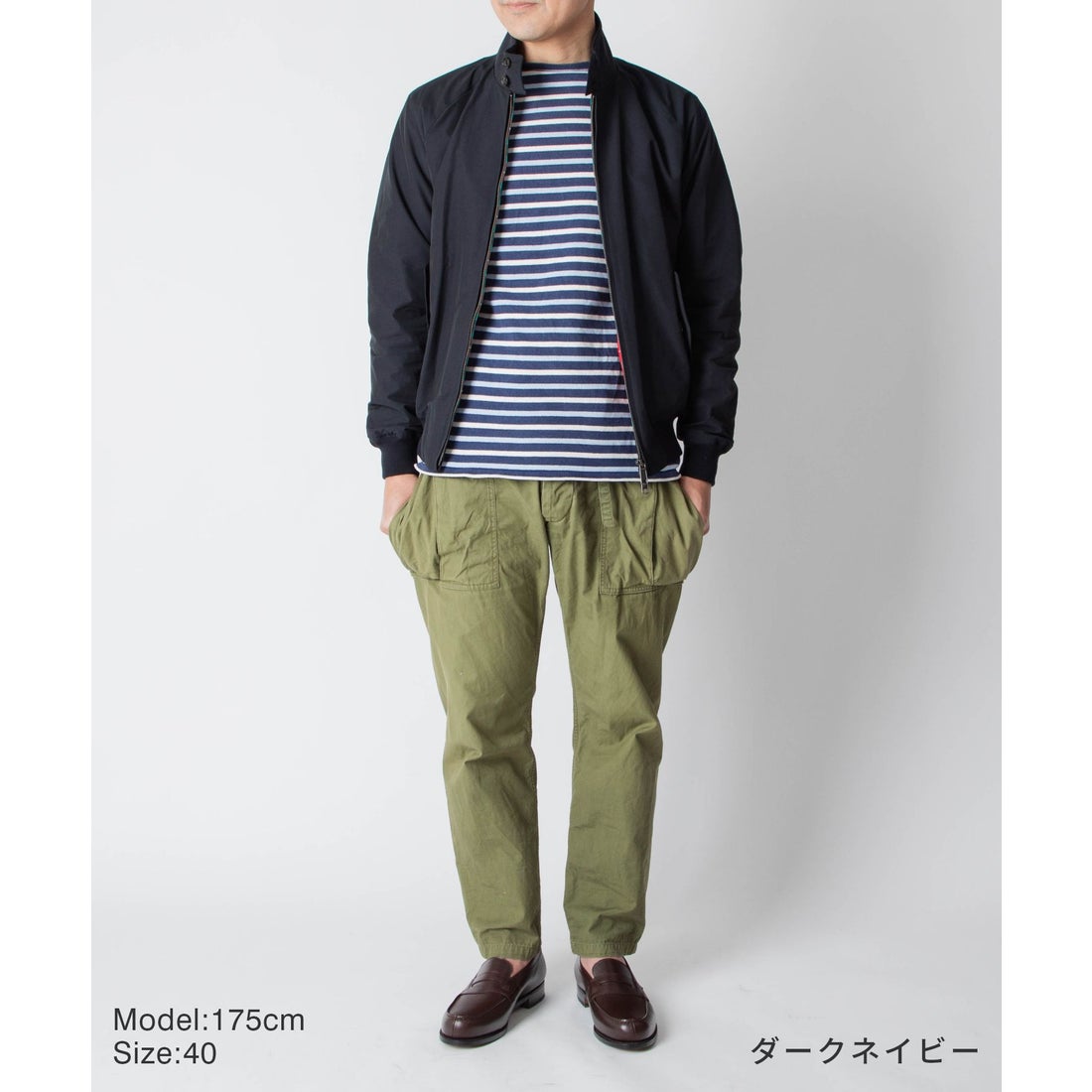 バラクータ BARACUTA G9 HARRINGTON JACKET BRCPS0001 BCNY1 メンズ