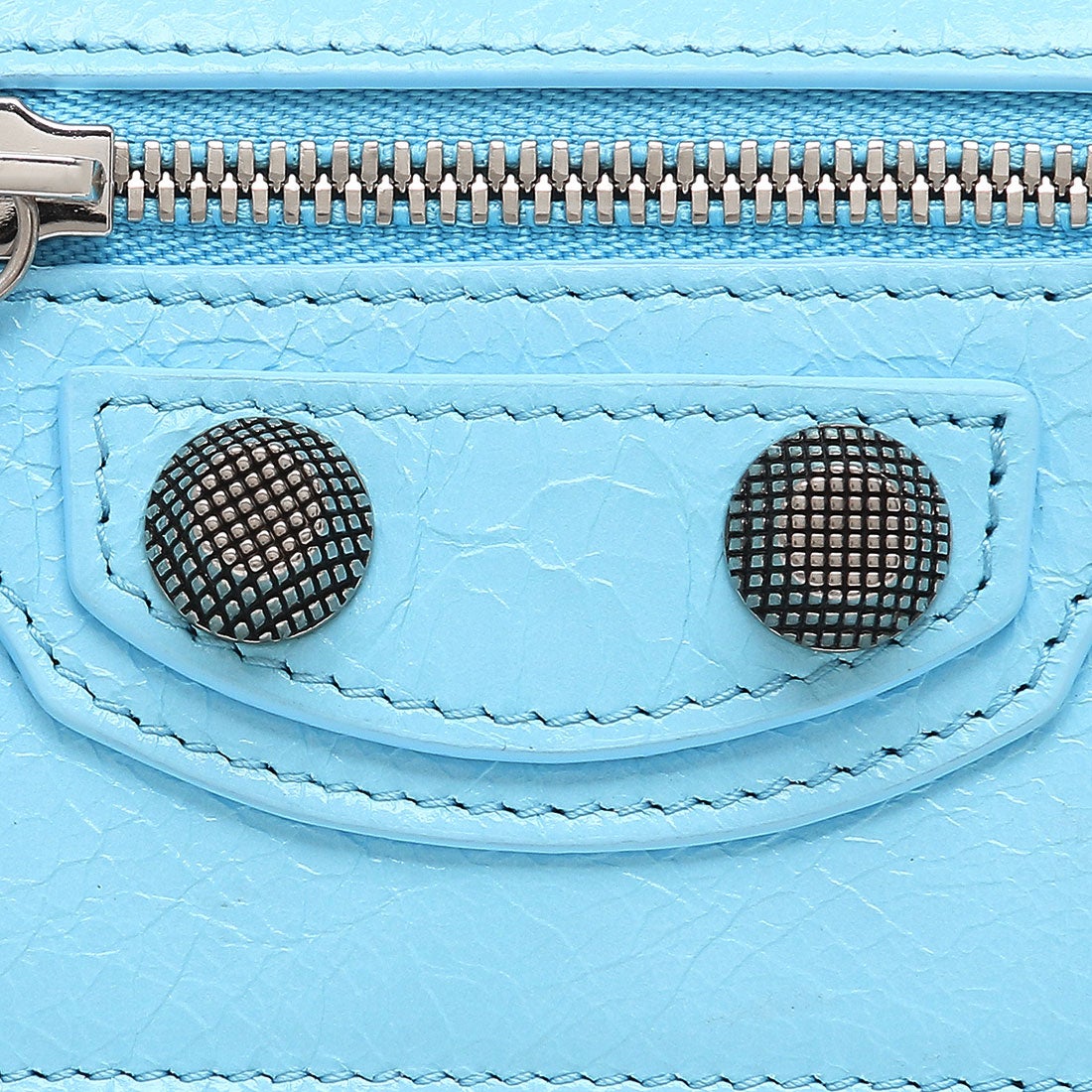 バレンシアガ BALENCIAGA 三つ折り財布 ブルー レディース BALENCIAGA