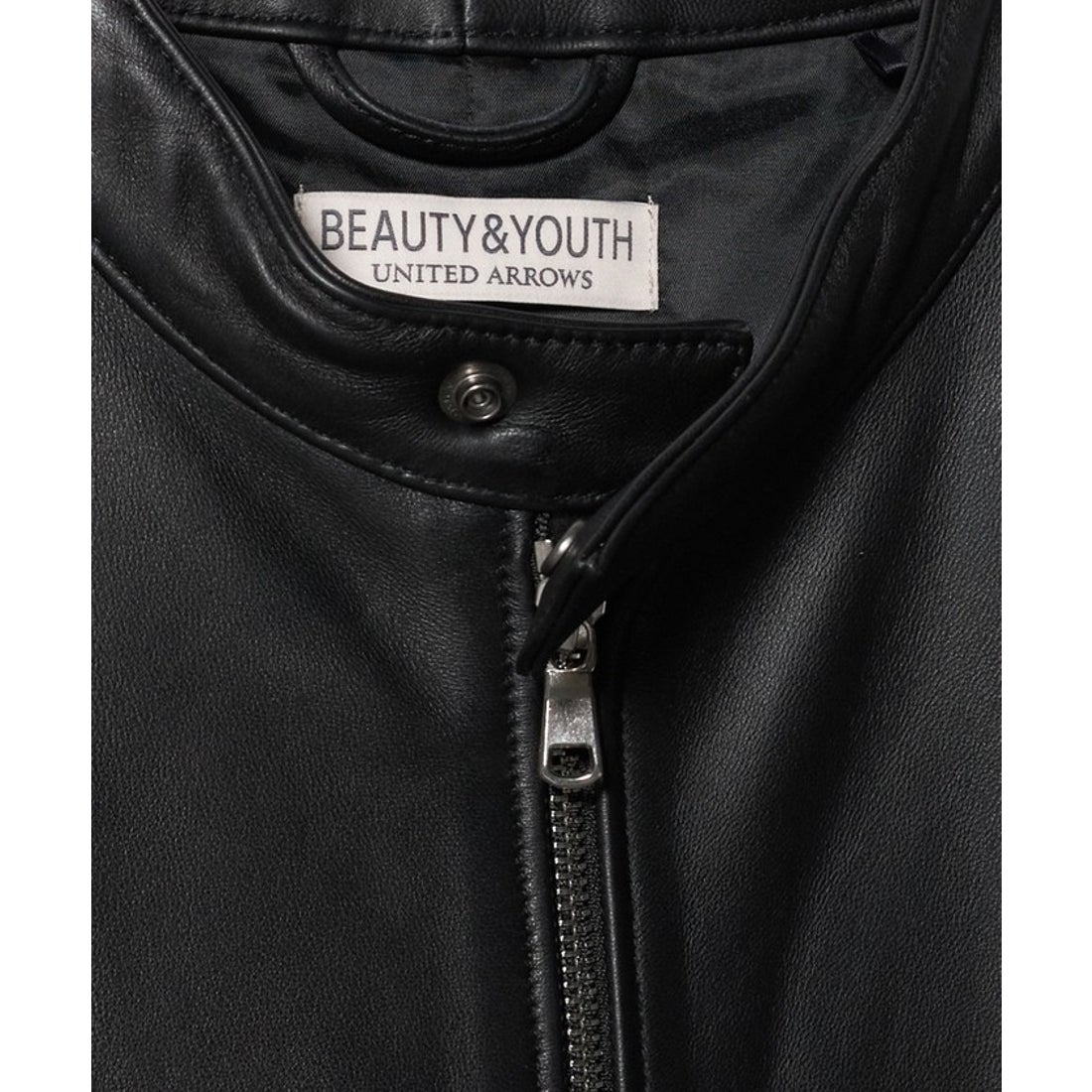 BEAUTY&YOUTH UNITED ARROWS シープレザー シングル ライダース