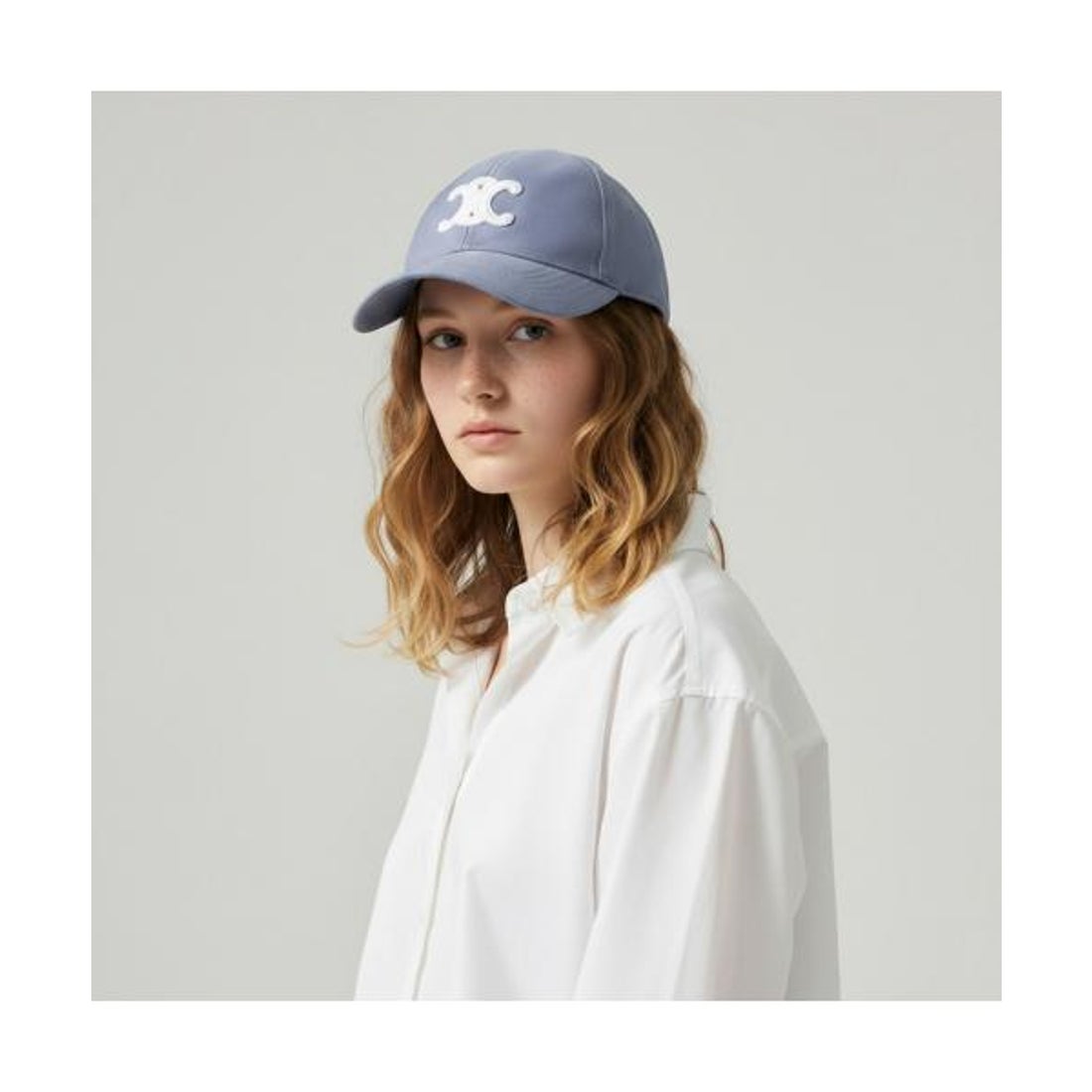 セリーヌ CELINE CELINE ベースボールキャップ 2AUT6234X トリオンフ