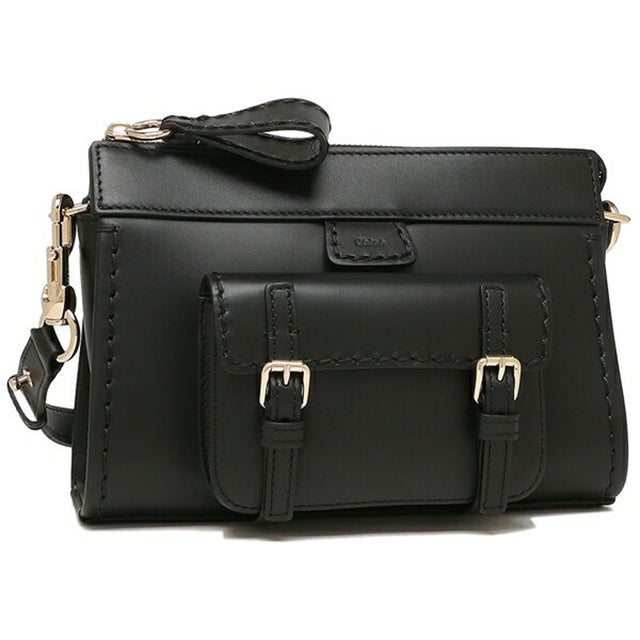 クロエ Chloe 長財布 アルファベット ブラック レディース Chloe