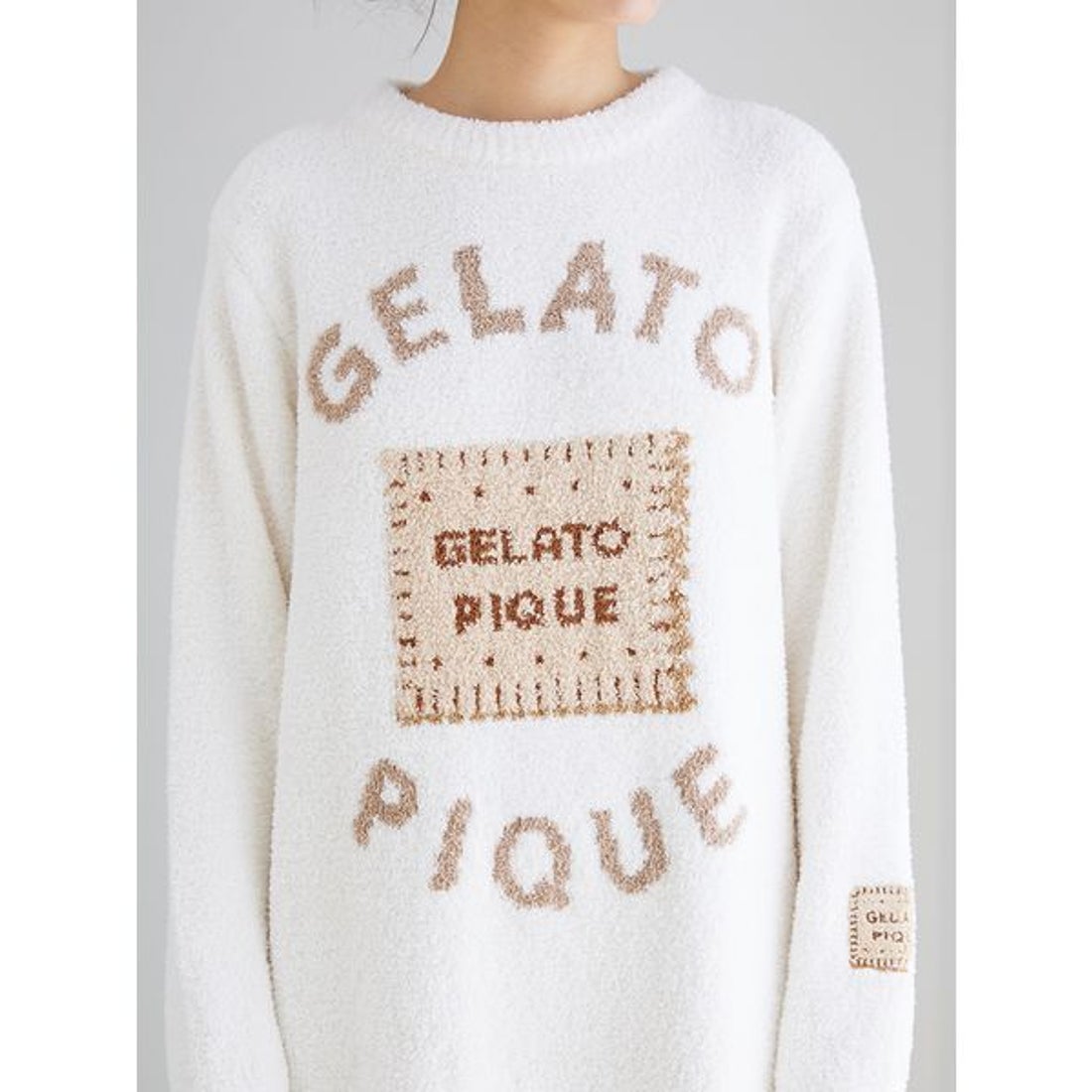 ジェラートピケ gelato pique パウダービスケットジャガードワンピース