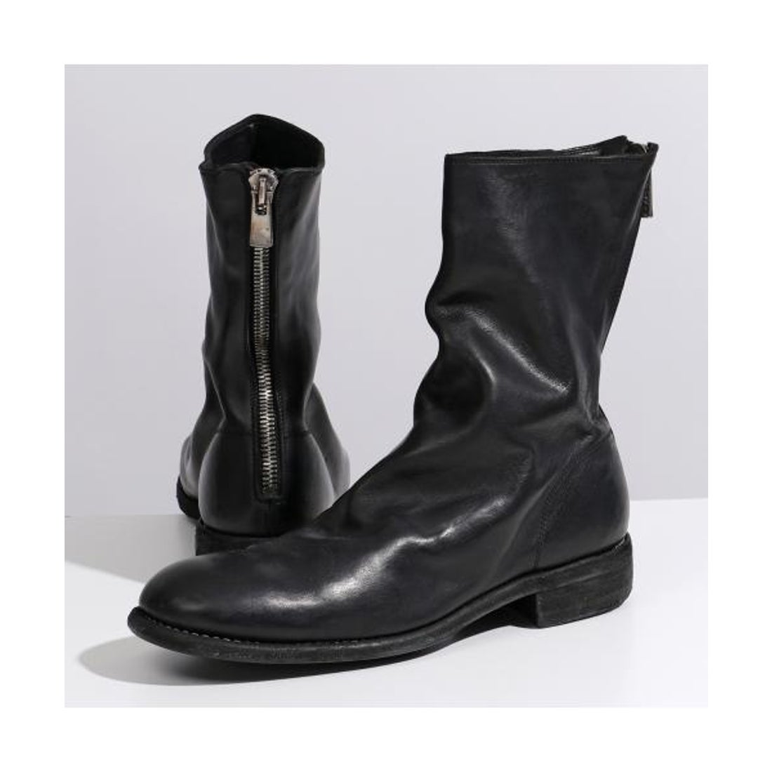 グイディ GUIDI GUIDI バックジップブーツ 988 ホースレザー フル