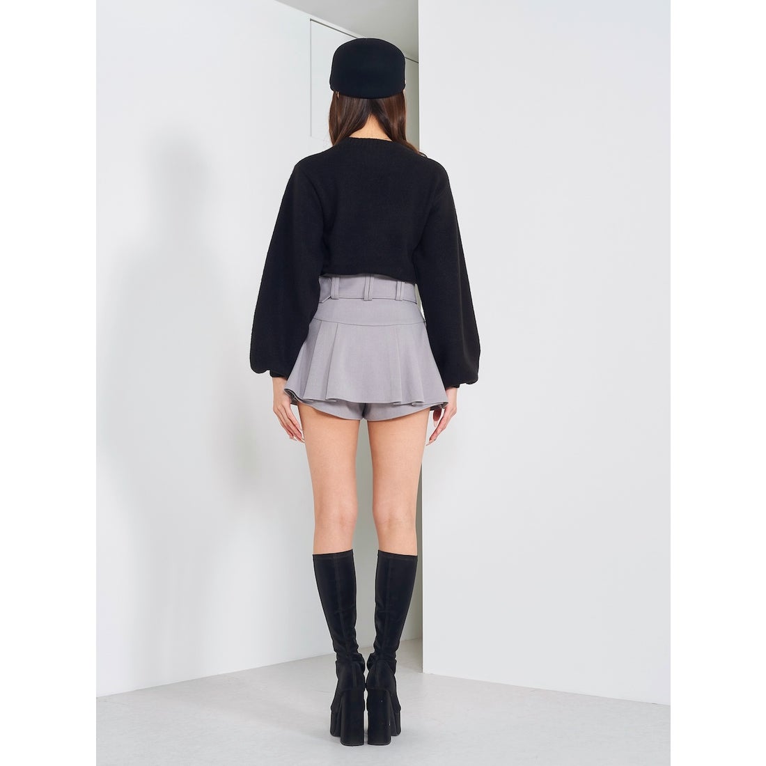 ダーリッチ Darich Dベアジャガードニットトップス （アイボリー