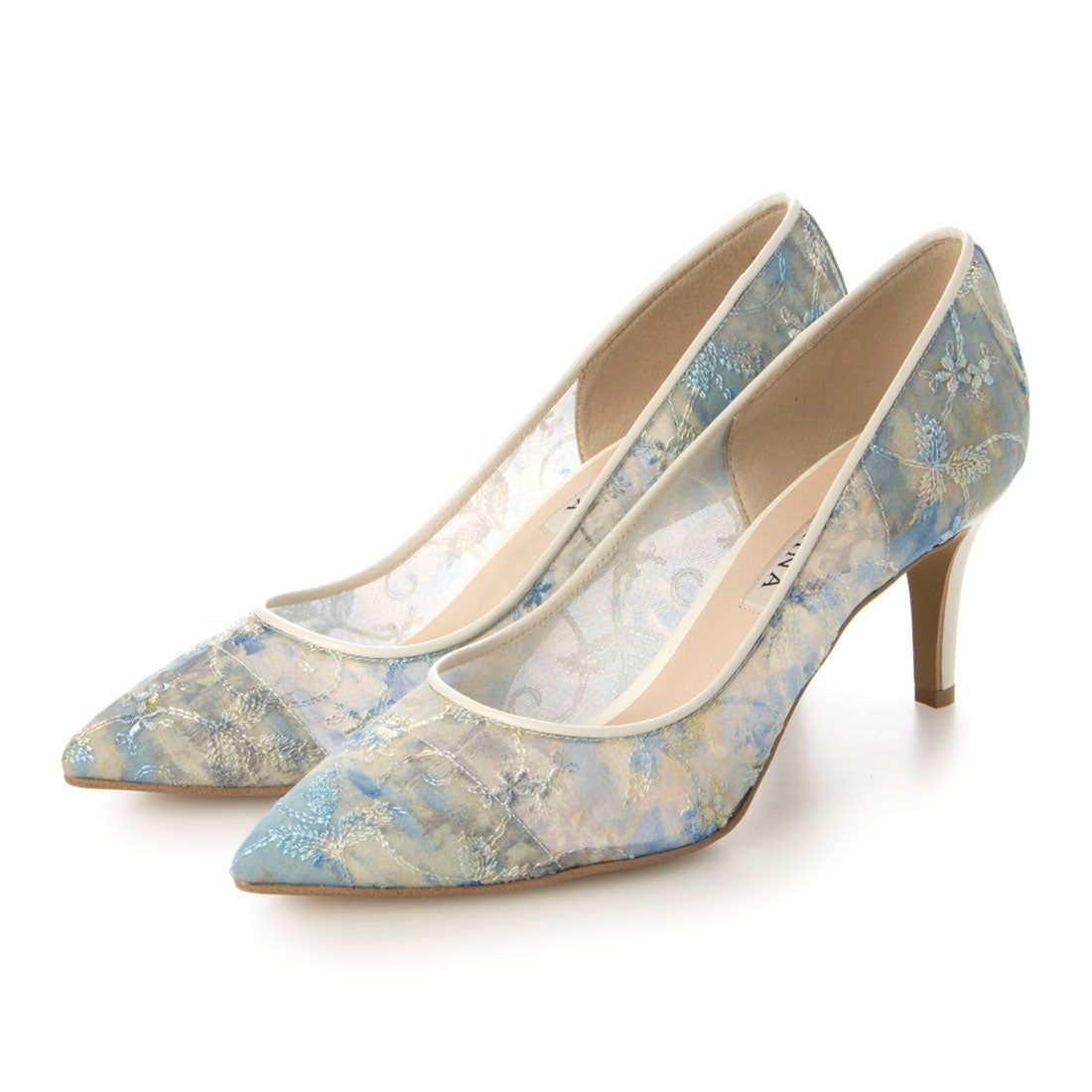 ダイアナ DIANA 大人気のアートシリーズ♪7㎝台ヒールパンプス