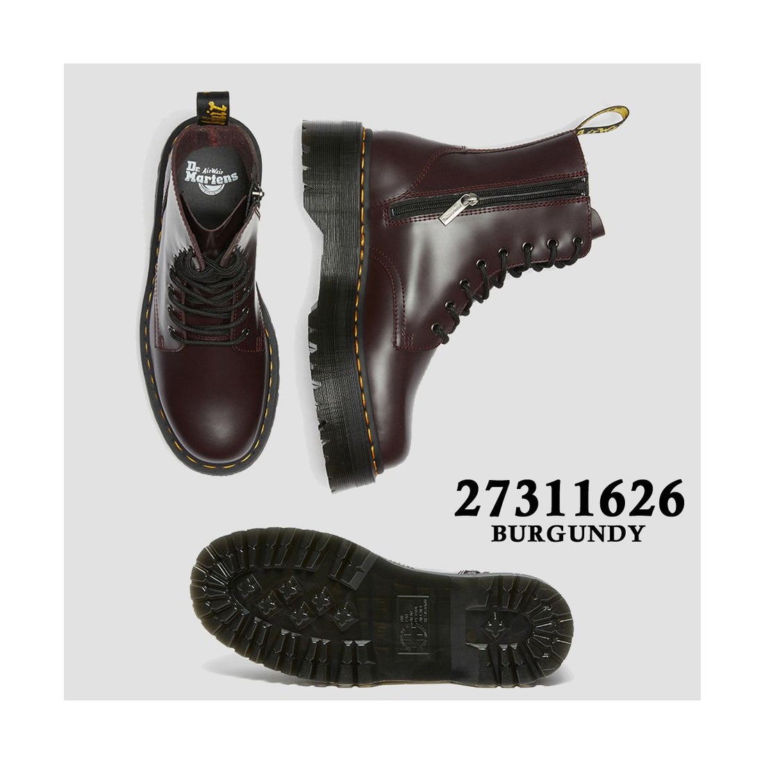 ドクターマーチン Dr.Martens レディース 8ホールブーツ JADON