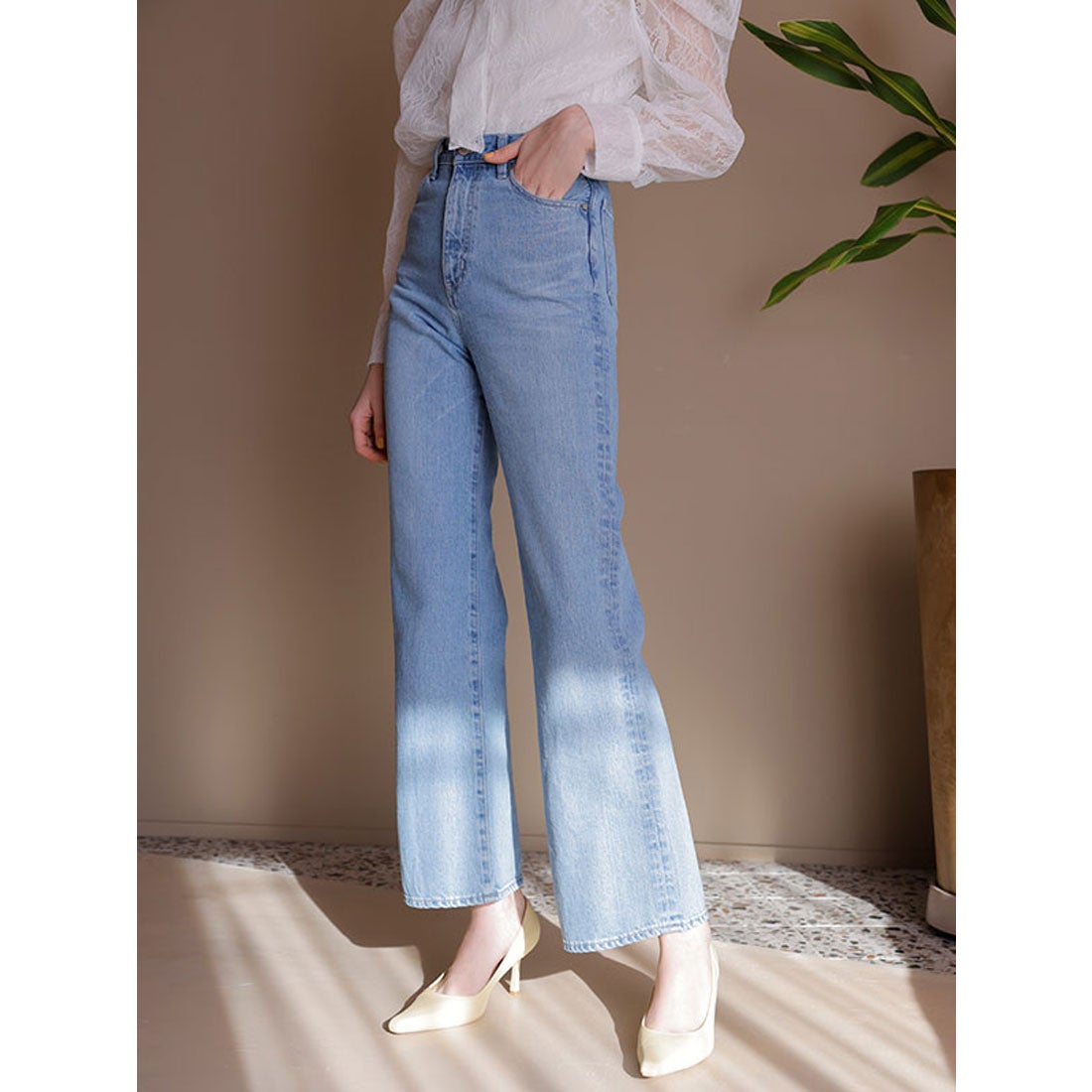 EIMY ISTOIRE エイミーイストワール eimy istoire ハイウエストワイド