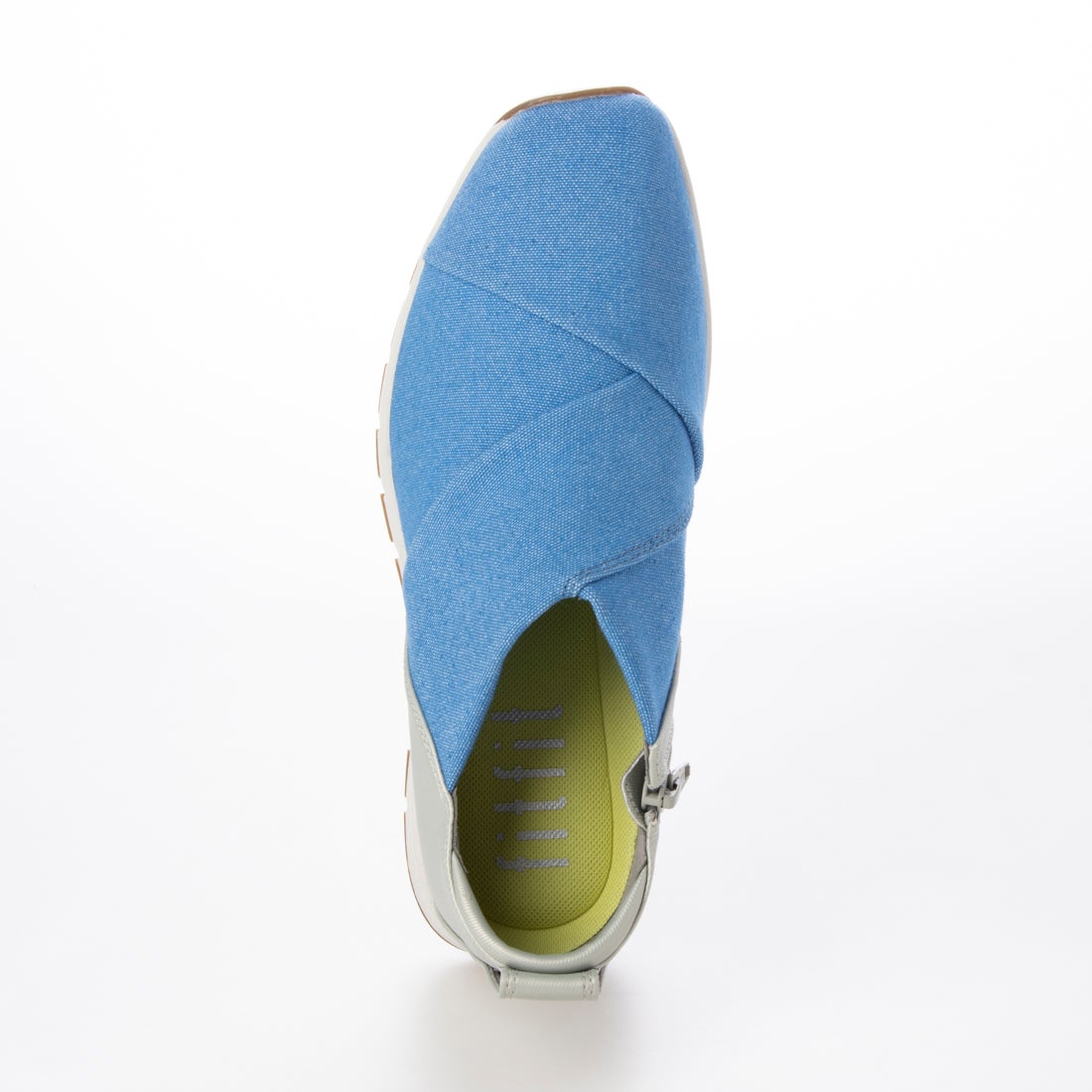 クロスインステップスニーカー【返品不可商品】 （ブルー） -fitfit