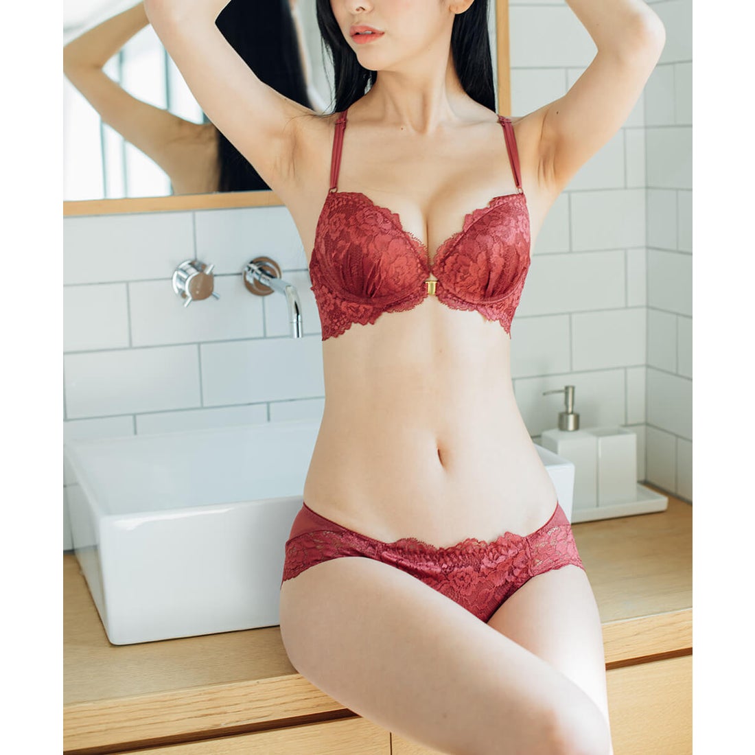 フランデランジェリー fran de lingerie Cross Lace クロスレース ブラ