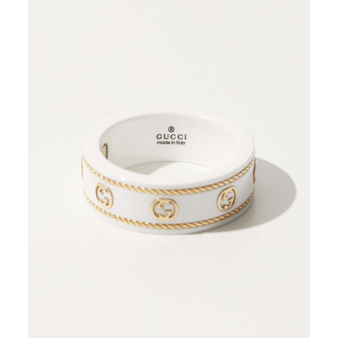 グッチ GUCCI グッチ GUCCI 606826 J85V5 リング ICON RING IN YELLOW