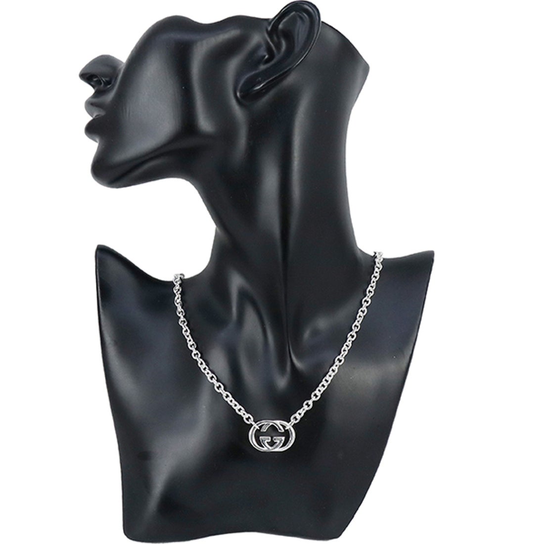 グッチ GUCCI GGブリット ネックレス インターロッキングG （シルバー