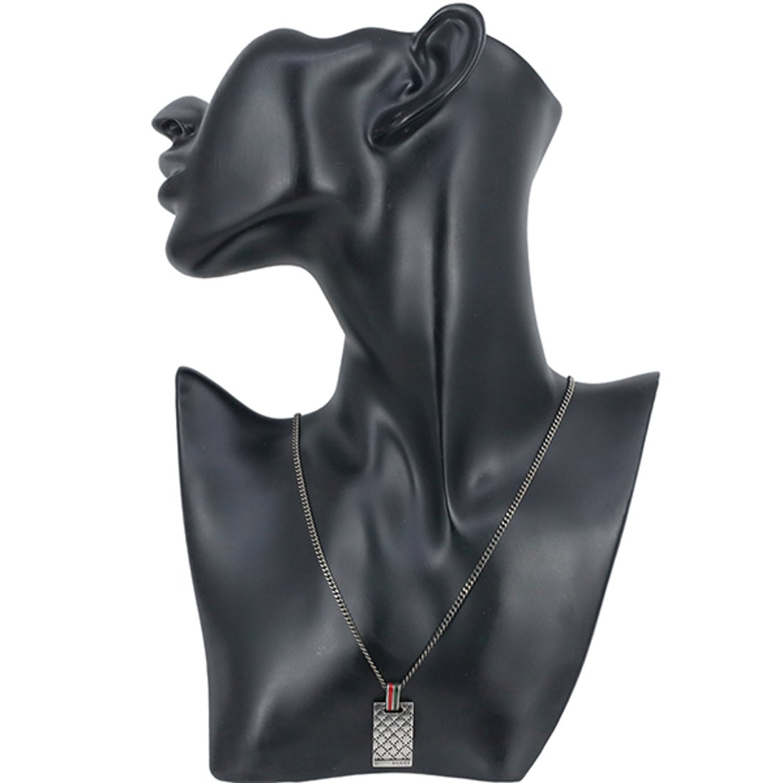 グッチ GUCCI ディアマンテプレート ネックレス （シルバー） -靴