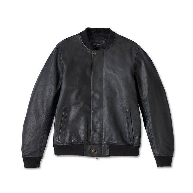 Start Your Enginesレザーレーシングジャケット -ハーレーダビッドソン