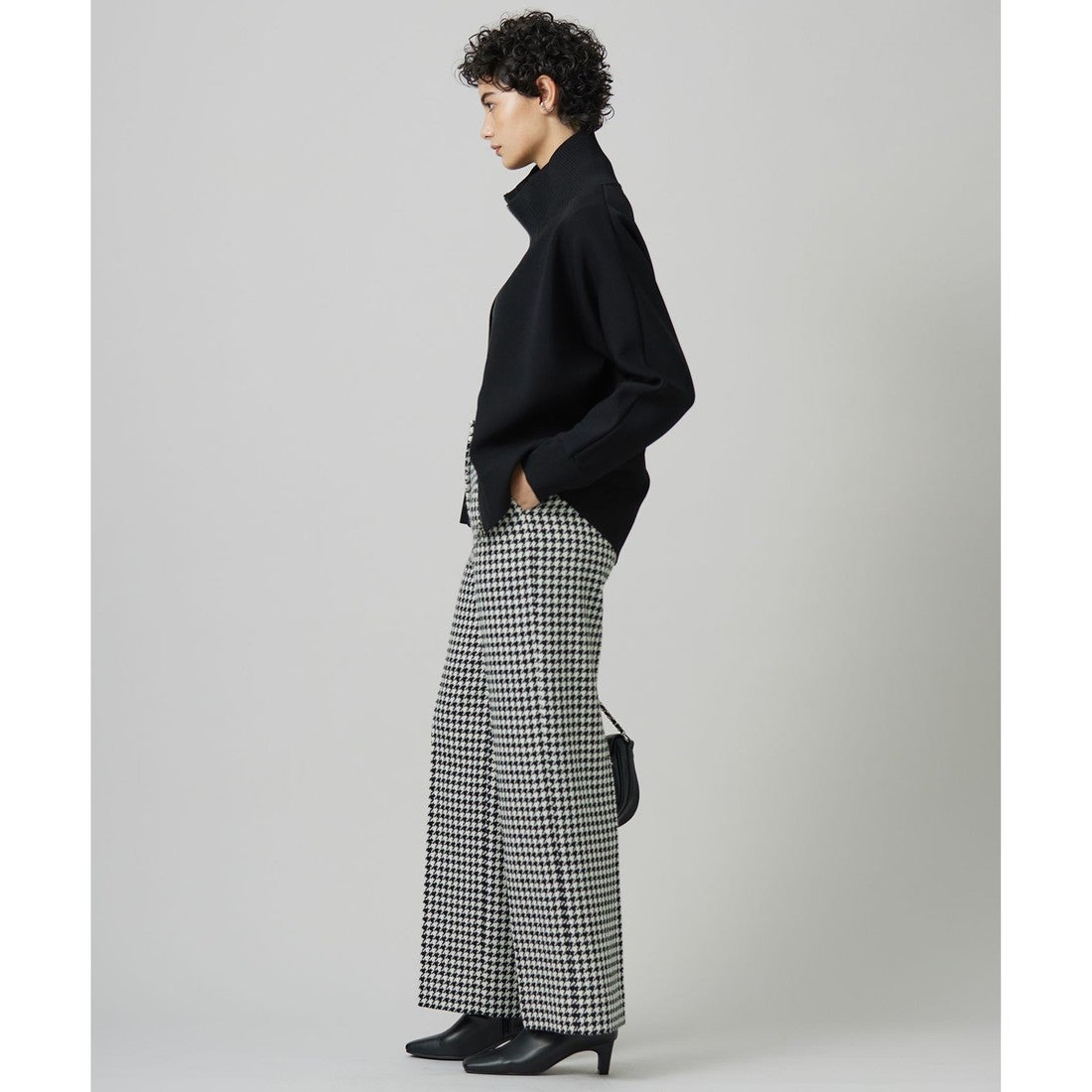 ICB 【洗える】シンセティックダブルフェイス ニットトラック