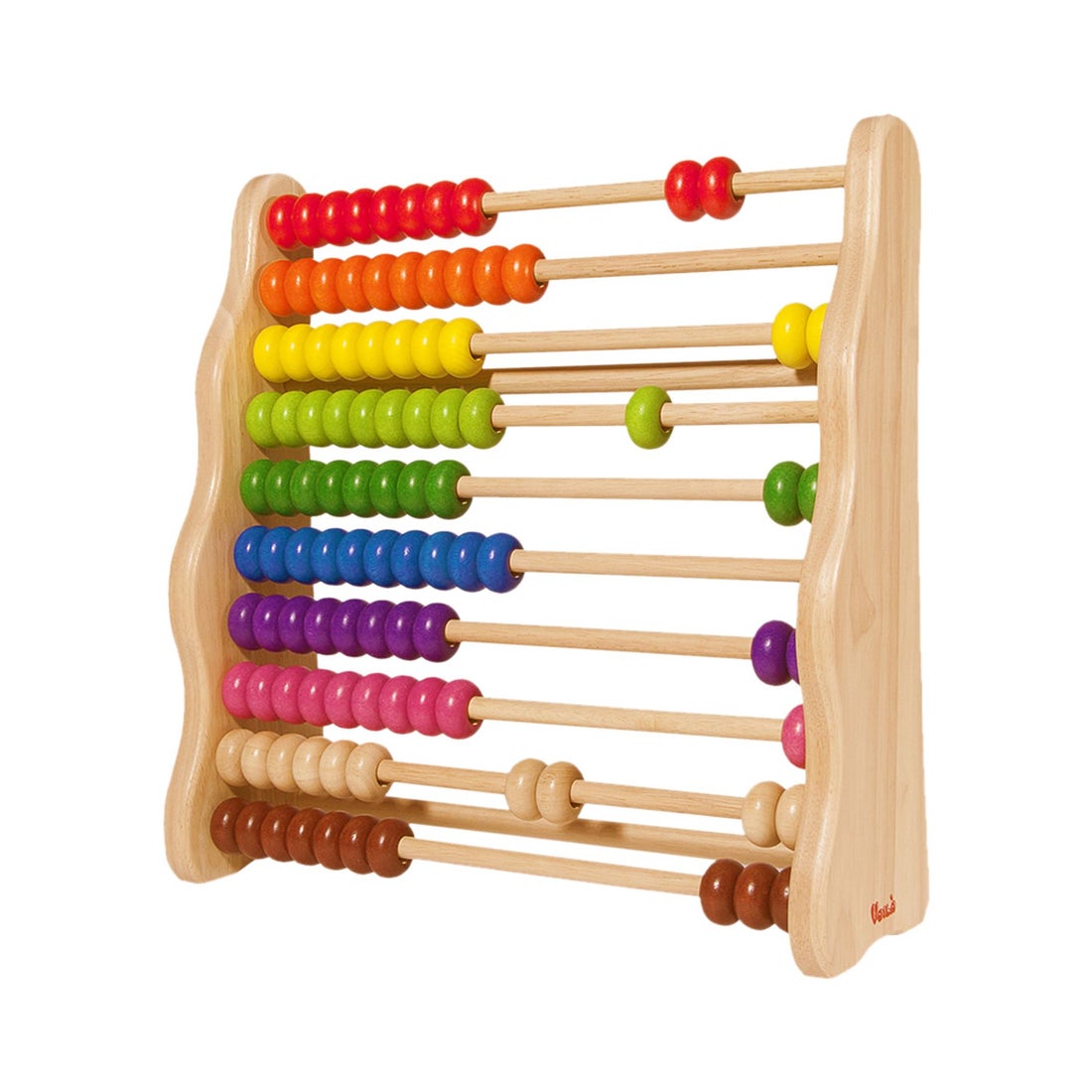 ボイラ VOILA 知育玩具 木のおもちゃ 100玉そろばん 3歳から対応