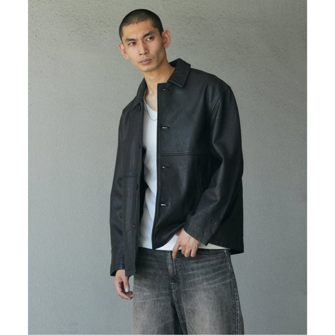 ジャーナルスタンダード JOURNAL STANDARD ゴートレザー ウォッシュド