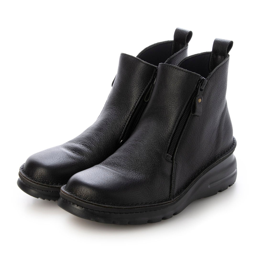 ジェイエス ハートレーベル JS Heartlavel ダブルファスナーブーツ