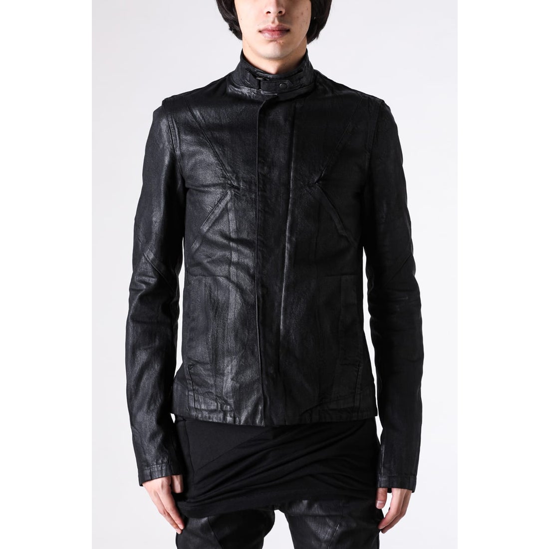 ユリウス JULIUS 10oz DENIM COATING BULSON （BLACK） -FASCINATE