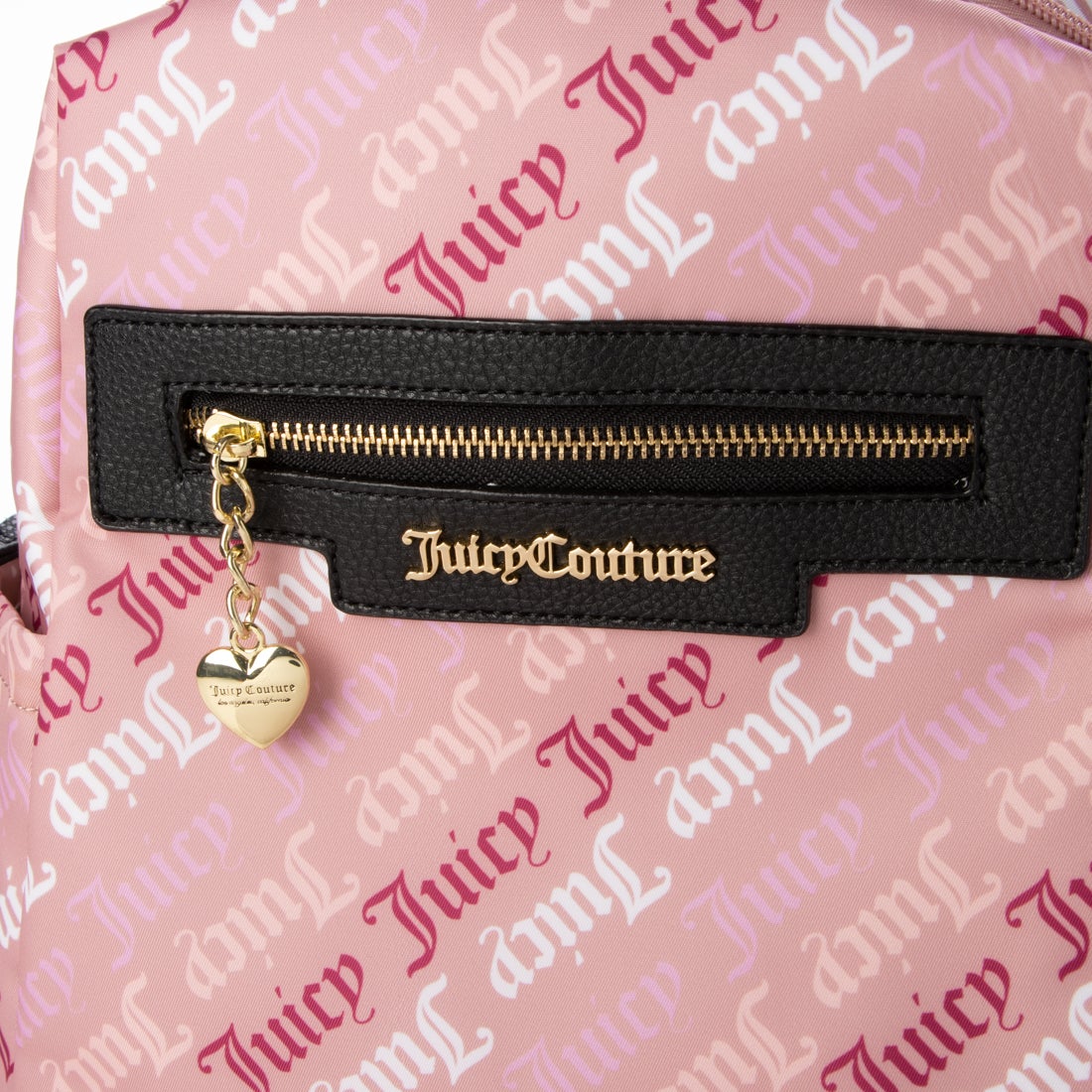 ジューシークチュール Juicy Couture ☆ピンクロゴプリント柄リュック