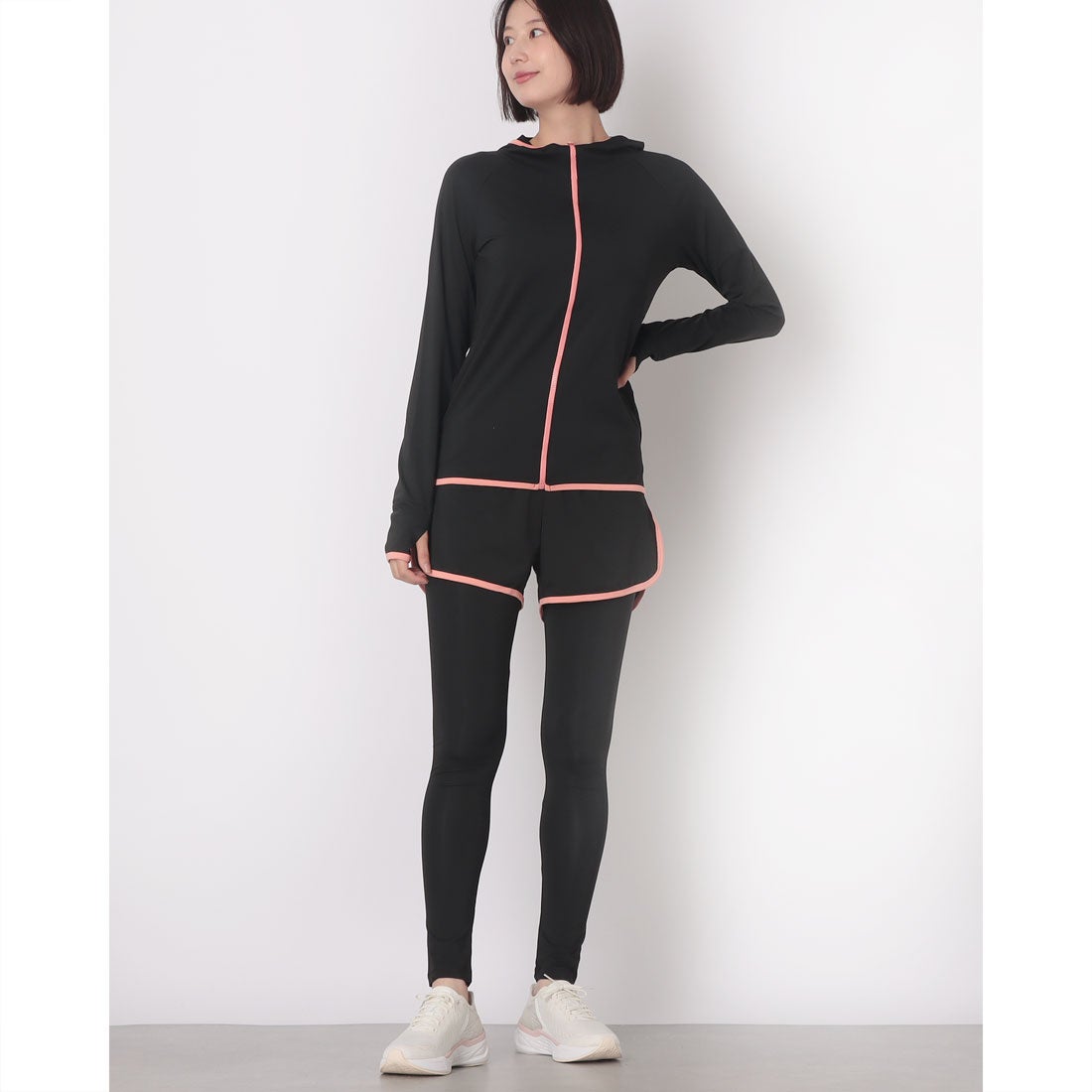 レースレディース Lace Ladies フィットネスウェア 3点セット