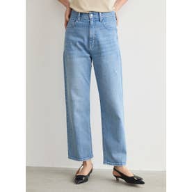 ルーニィ LOUNIE デニムストレートパンツ （インディゴ(薄