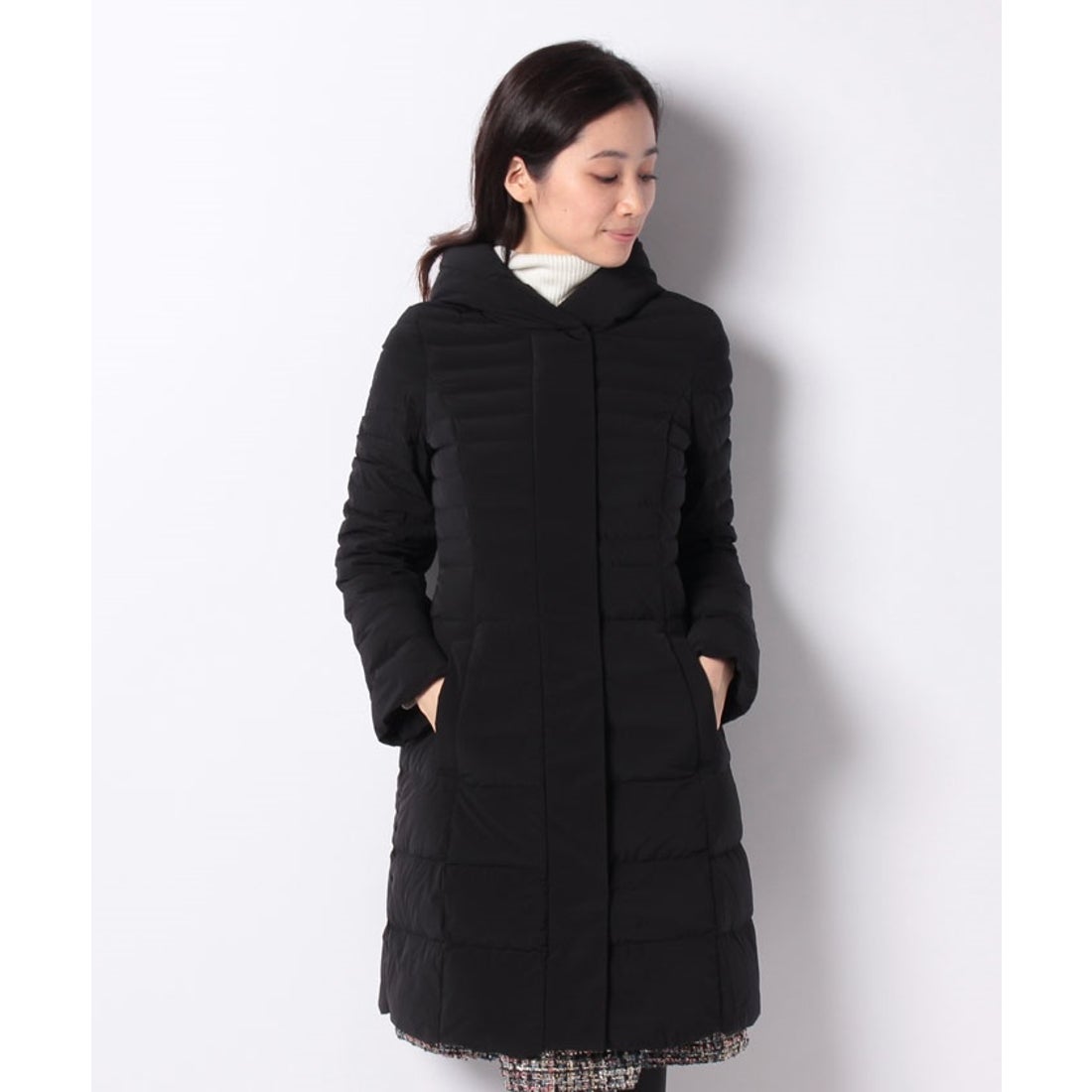 ミス ジェイ MISS J 4WAYストレッチ ダウンコート （ピンク） -【公式