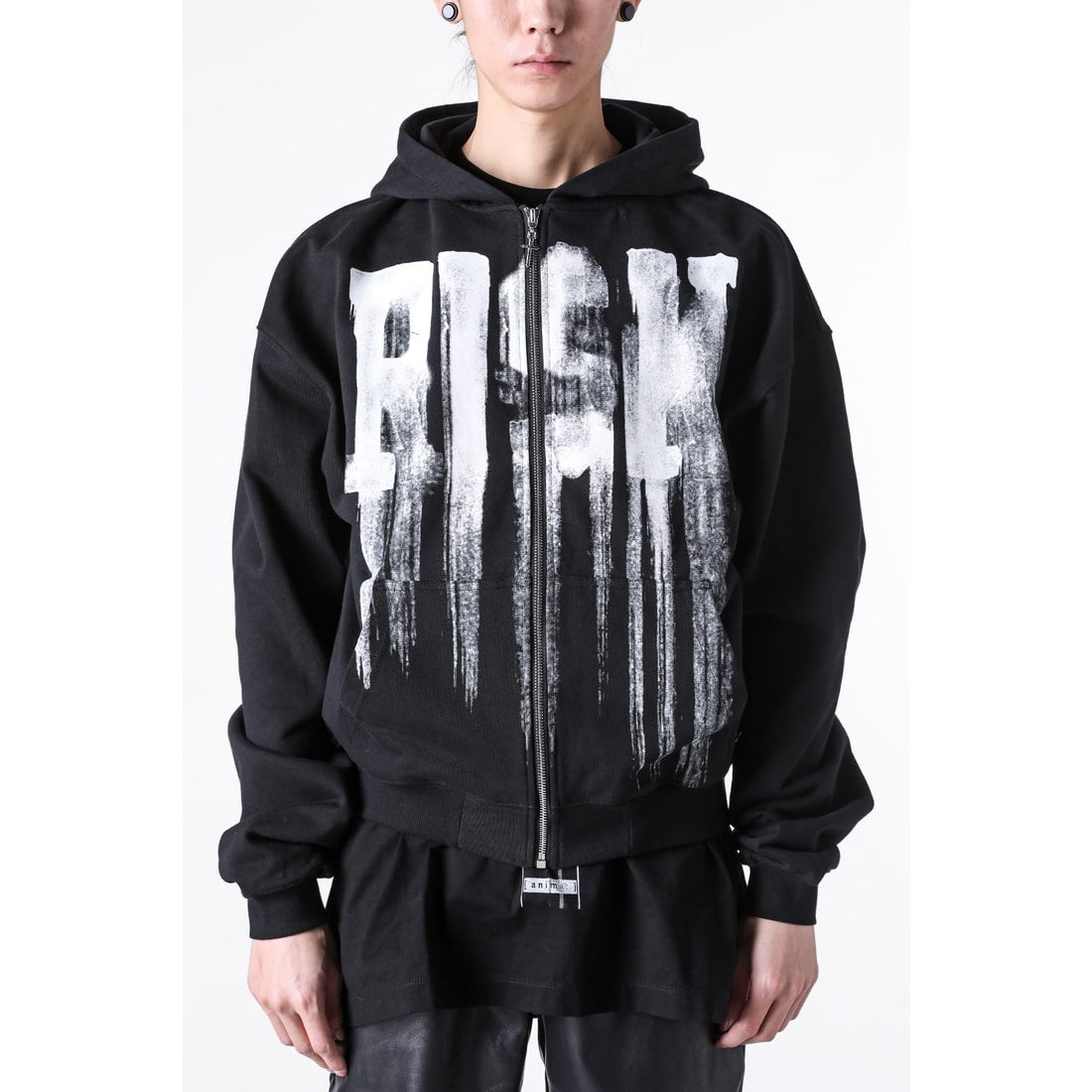 ラストネスト LAST NEST Risk Zip Up Hoodie （Black） -FASCINATE