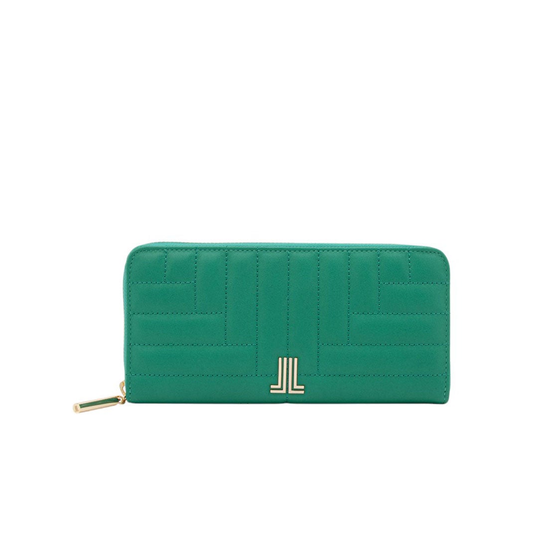 LANVIN en Bleu ベルシー ラウンドファスナー長財布 グリーン -waja