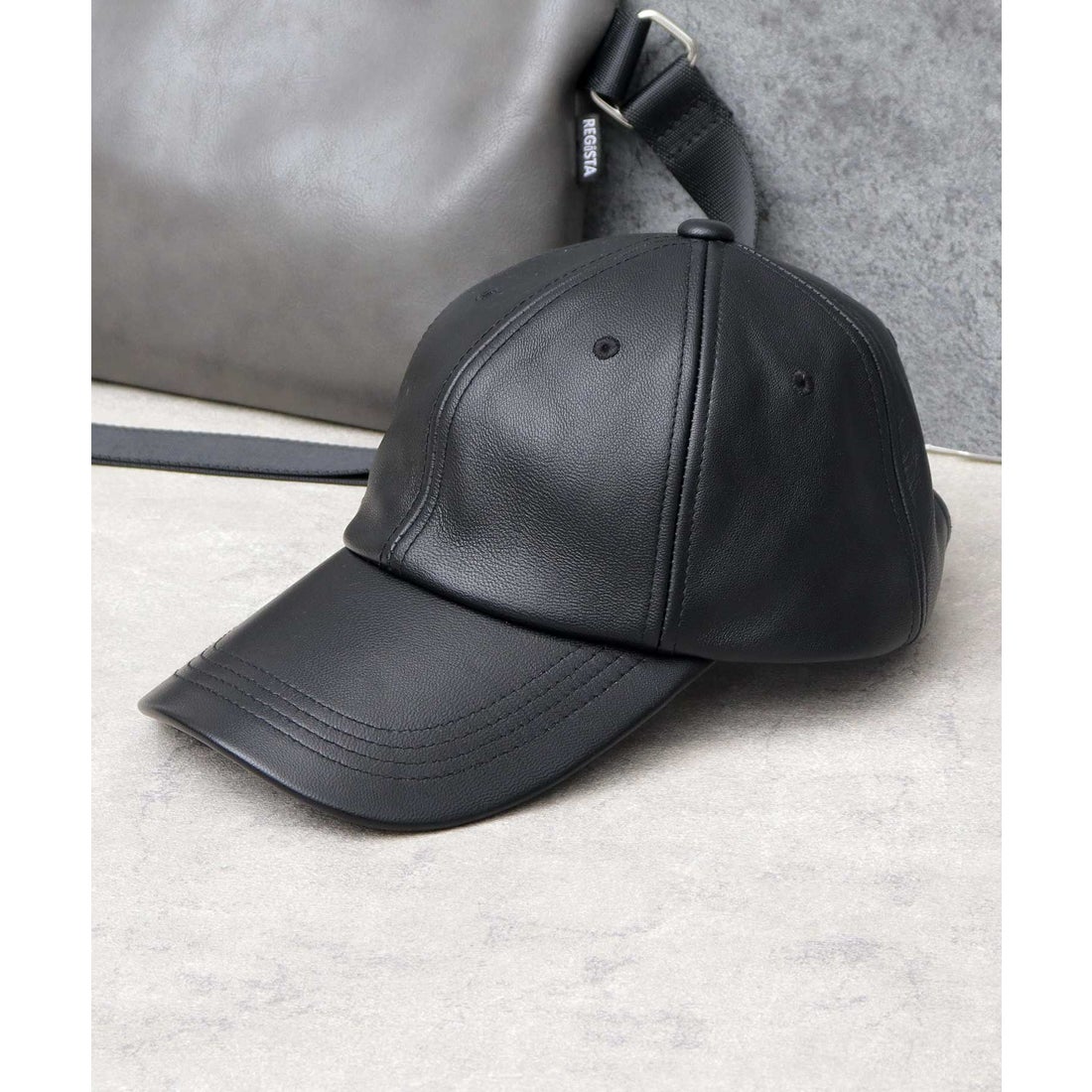 ミスターカバー Mr.COVER キャップ レザーキャップ 帽子 本革 レザー