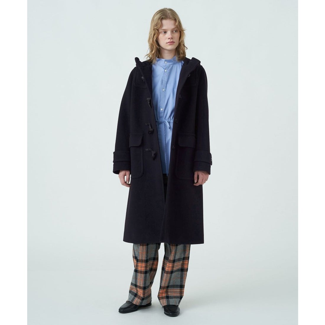 マカフィー MACPHEE ウールメルトン ダッフルコート （47 ブラウン