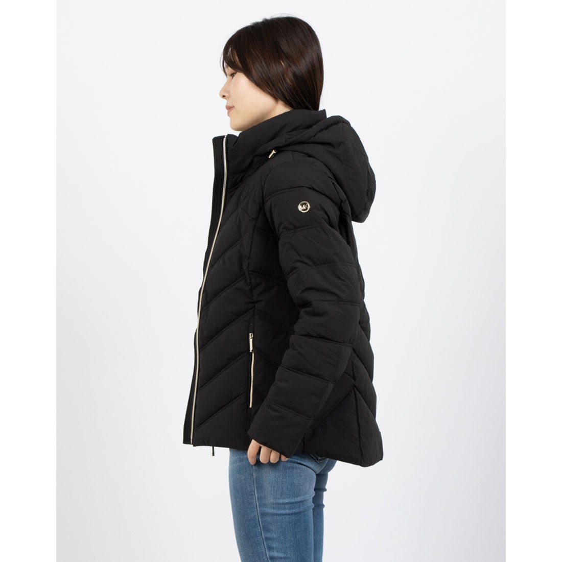 MICHAEL KORS マイケルコース HOODED PUFFER JACKET フーデッド