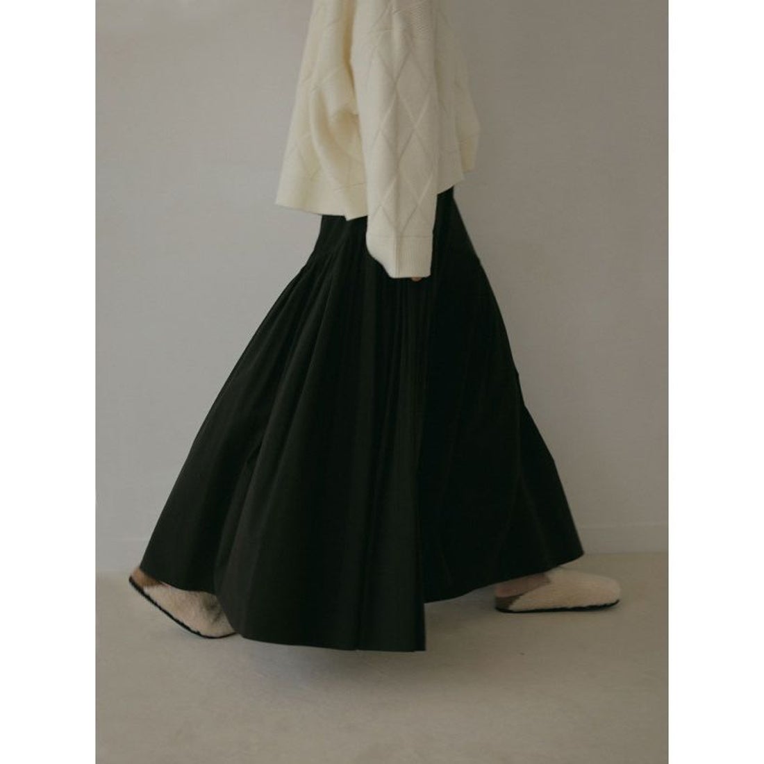 エトレトウキョウ ETRE' TOKYO サイドギャザーボリュームスカート