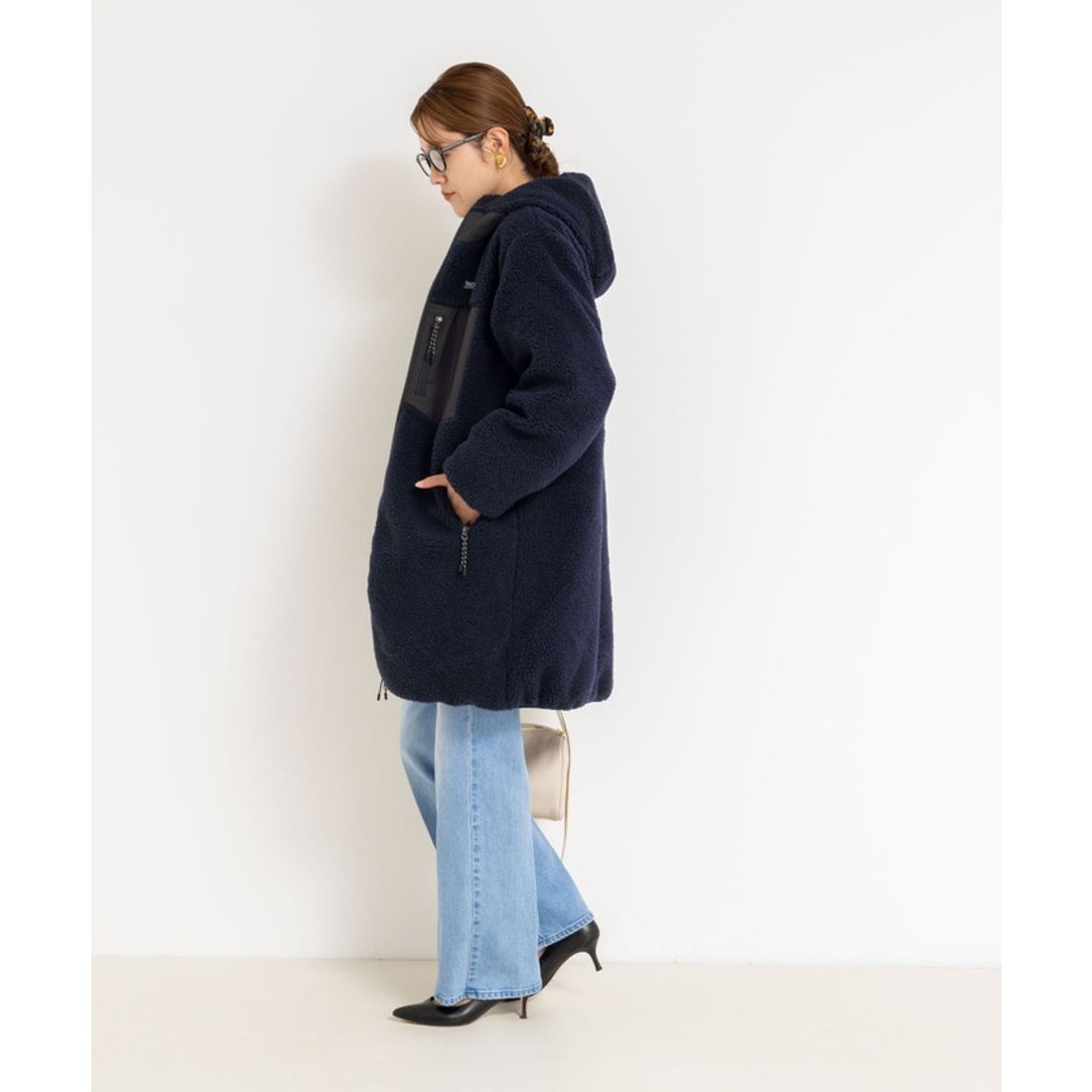 ノーリーズ NOLLEY'S 【WEB限定】＜TAION別注＞ボア×ダウンフード