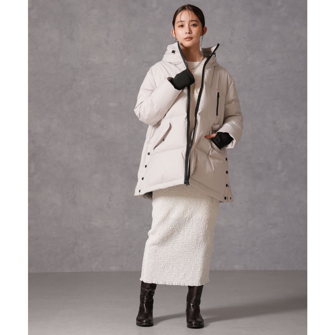 ナノ・ユニバース NANO universe 「西川ダウン（R）」ソロテックスA