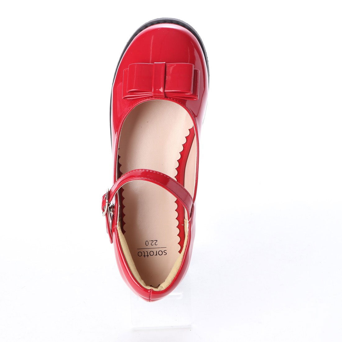 ソロット SOROTTO フォーマルパンプス リボン 20-22cm ホックタイプ