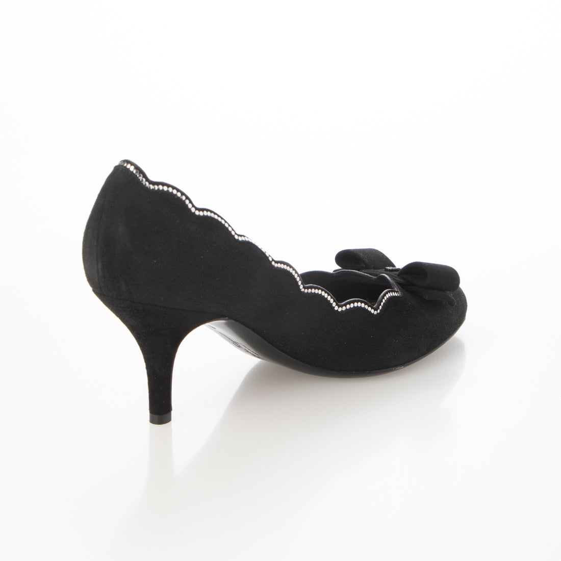 サルバトーレフェラガモ Salvatore Ferragamo スエード ヒールパンプス